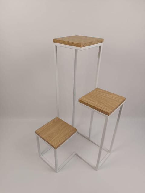 Stojak Na Kwiaty "Loft LoftLine Kaskadowy Pro 3" Stojak Na Kwiaty "Loft LoftLine Kaskadowy Pro 3"