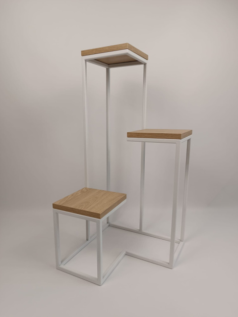 Stojak Na Kwiaty "Loft LoftLine Kaskadowy Pro 3" Stojak Na Kwiaty "Loft LoftLine Kaskadowy Pro 3"