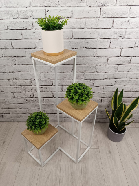 Stojak Na Kwiaty "Loft LoftLine Kaskadowy Pro 3" Stojak Na Kwiaty "Loft LoftLine Kaskadowy Pro 3"