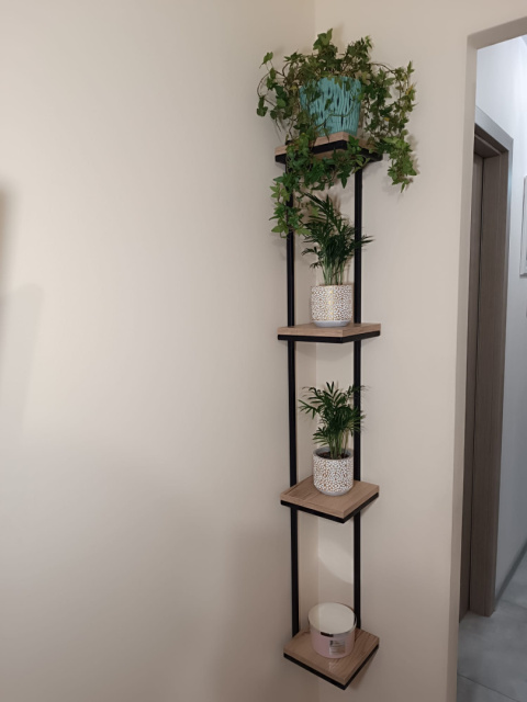 Kwietnik wiszący ścienny Loft Corner Quattro Kwietnik wiszący ścienny Loft Corner Quattro