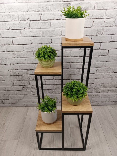 Stojak Na Kwiaty "Loft LoftLine Kaskada 4" Stojak Na Kwiaty "Loft LoftLine Kaskada 4"