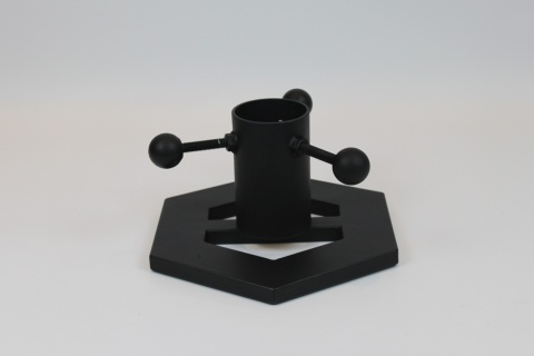 Metalowy Stojak Na Choinkę "BlackMetal Hexa"